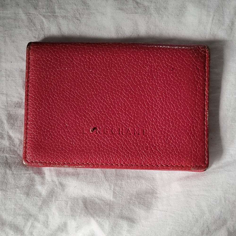 Longchamp business card holder
